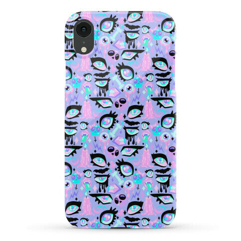 Pastel Goth Eyes Pattern Phone Case