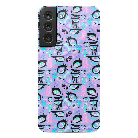 Pastel Goth Eyes Pattern Phone Case