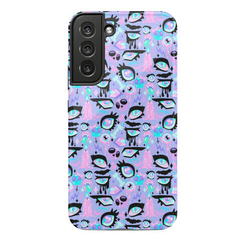 Pastel Goth Eyes Pattern Phone Case