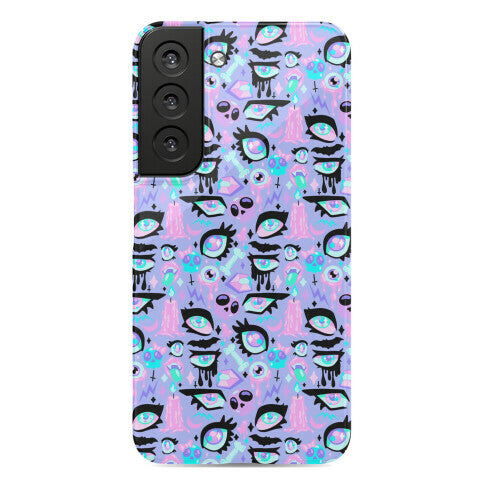 Pastel Goth Eyes Pattern Phone Case