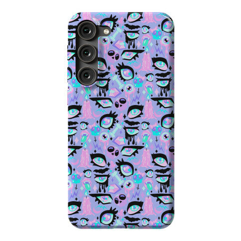 Pastel Goth Eyes Pattern Phone Case