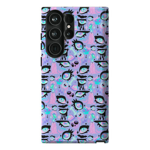 Pastel Goth Eyes Pattern Phone Case