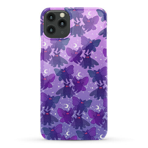 Chubby Mothman Nighttime Pattern Phone Case