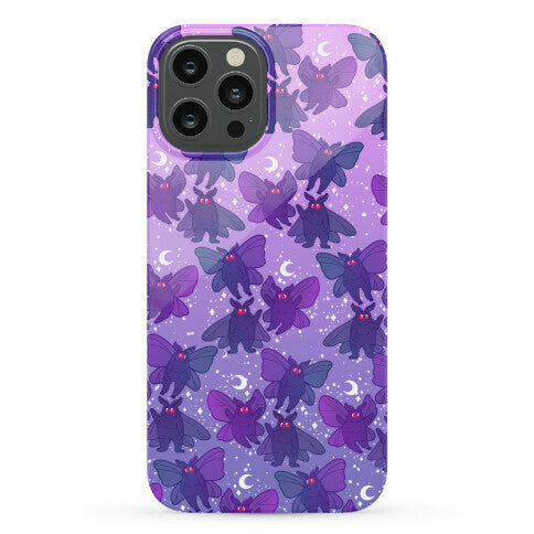 Chubby Mothman Nighttime Pattern Phone Case