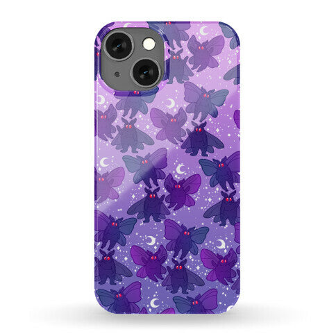 Chubby Mothman Nighttime Pattern Phone Case