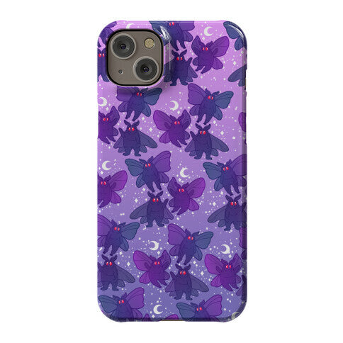 Chubby Mothman Nighttime Pattern Phone Case