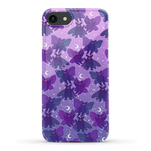 Chubby Mothman Nighttime Pattern Phone Case