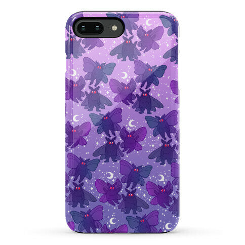 Chubby Mothman Nighttime Pattern Phone Case