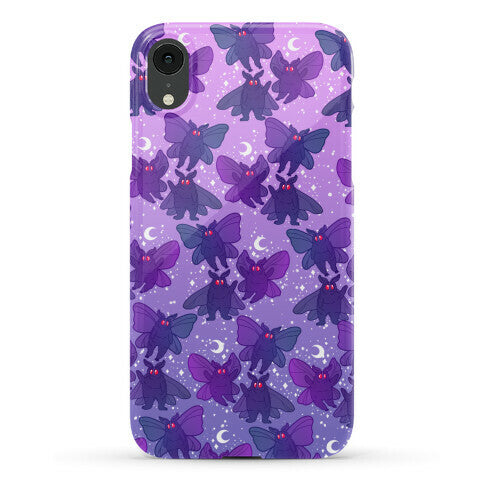 Chubby Mothman Nighttime Pattern Phone Case