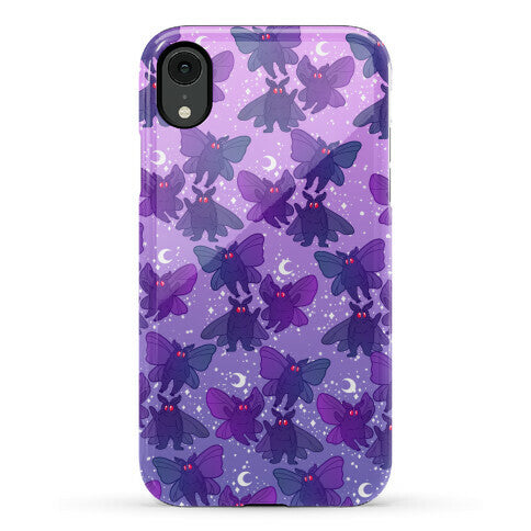 Chubby Mothman Nighttime Pattern Phone Case