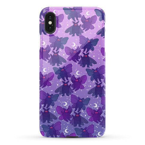 Chubby Mothman Nighttime Pattern Phone Case