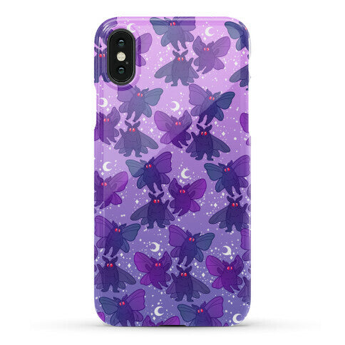 Chubby Mothman Nighttime Pattern Phone Case