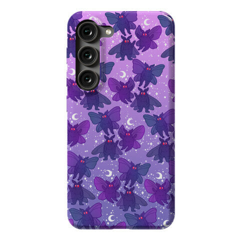 Chubby Mothman Nighttime Pattern Phone Case