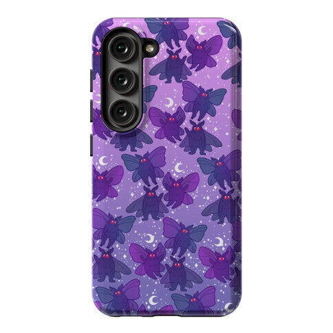 Chubby Mothman Nighttime Pattern Phone Case