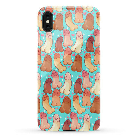 Kawaii Penises Pattern Phone Case