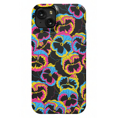 Pan-sy (Pansexual Pansies) Phone Case
