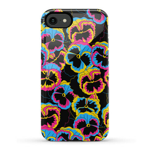 Pan-sy (Pansexual Pansies) Phone Case