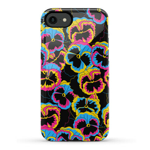 Pan-sy (Pansexual Pansies) Phone Case