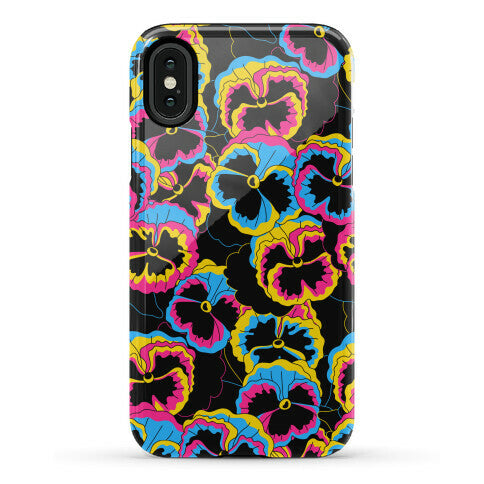 Pan-sy (Pansexual Pansies) Phone Case