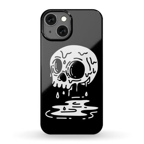 Melting Skull Phone Case