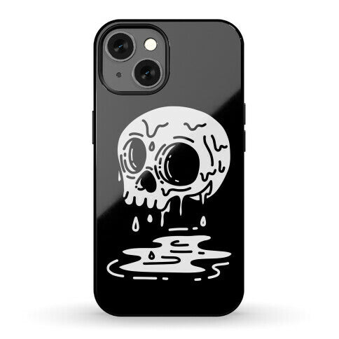 Melting Skull Phone Case