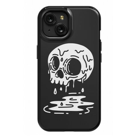 Melting Skull Phone Case