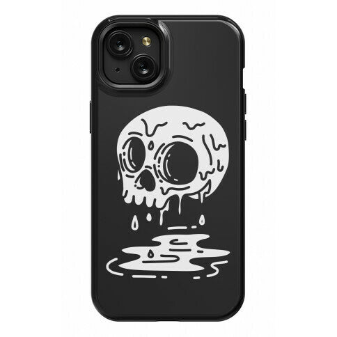 Melting Skull Phone Case