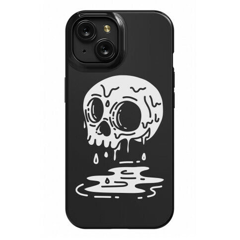 Melting Skull Phone Case