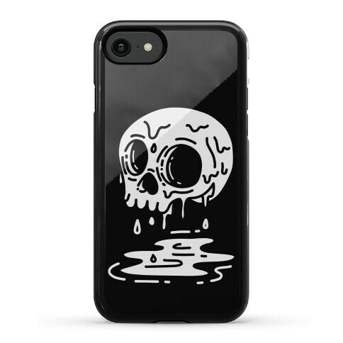 Melting Skull Phone Case