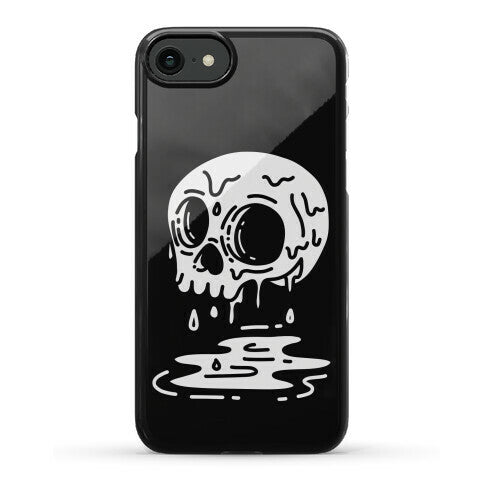 Melting Skull Phone Case