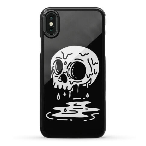 Melting Skull Phone Case