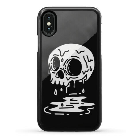 Melting Skull Phone Case