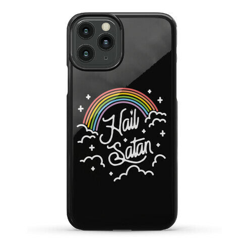 Hail Satan Rainbow Phone Case