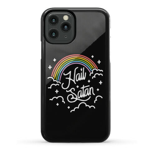 Hail Satan Rainbow Phone Case