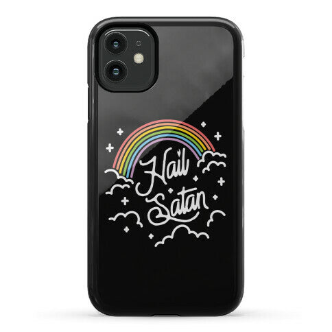 Hail Satan Rainbow Phone Case