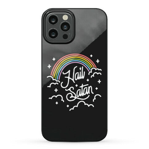 Hail Satan Rainbow Phone Case