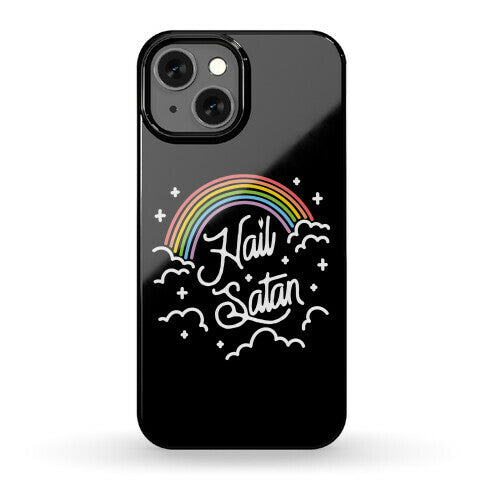 Hail Satan Rainbow Phone Case