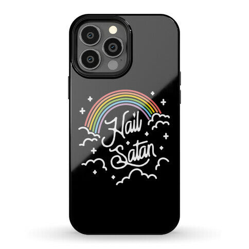 Hail Satan Rainbow Phone Case