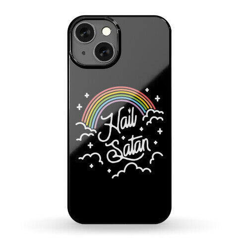 Hail Satan Rainbow Phone Case