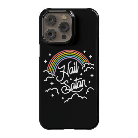 Hail Satan Rainbow Phone Case