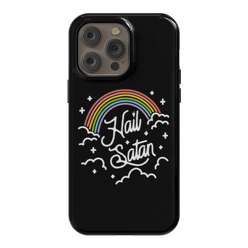 Hail Satan Rainbow Phone Case