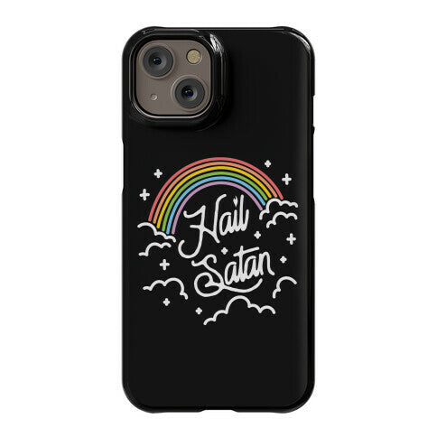 Hail Satan Rainbow Phone Case