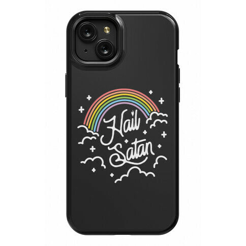 Hail Satan Rainbow Phone Case