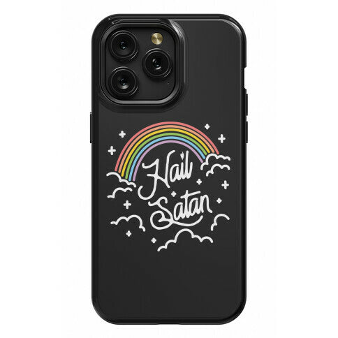 Hail Satan Rainbow Phone Case