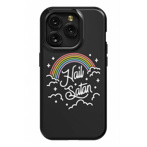 Hail Satan Rainbow Phone Case