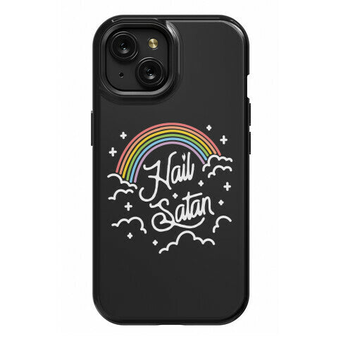 Hail Satan Rainbow Phone Case