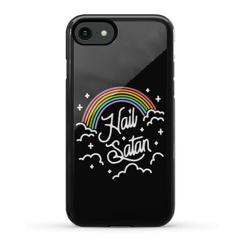 Hail Satan Rainbow Phone Case