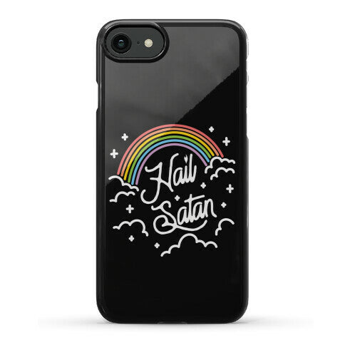 Hail Satan Rainbow Phone Case