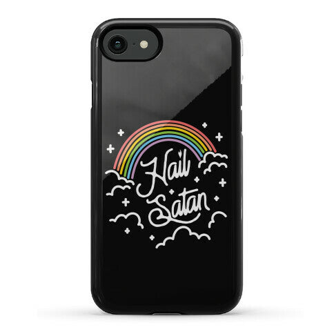 Hail Satan Rainbow Phone Case