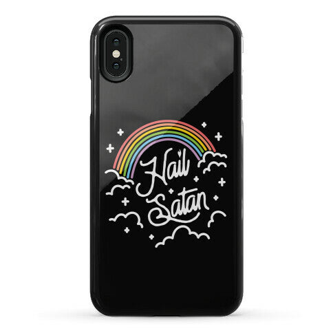 Hail Satan Rainbow Phone Case